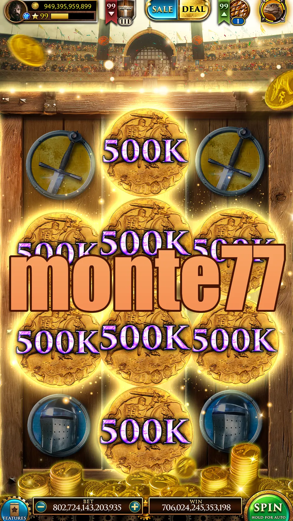 monte77 Masuk